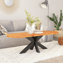 Tafelblad Ovaal 0X40X3,8 Cm Naturel 110 x 40 x 3.8 cm