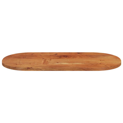 Tafelblad Ovaal 00X50X3,8 Cm Naturel 100 x 50 x 3.8 cm