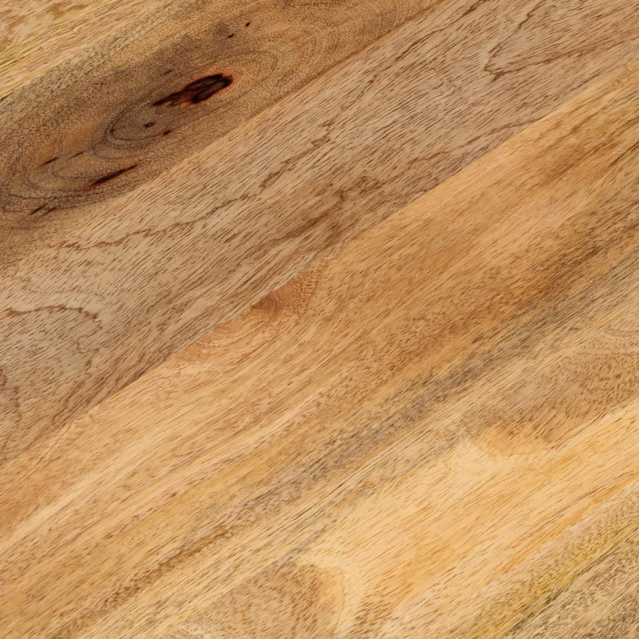 Tafelblad Ovaal 100X40X3,8 Cm Massief Mangohout