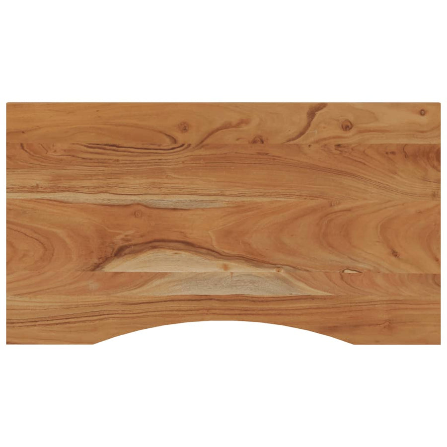 Bureaublad Rechthoekig 100X50X2,5 Cm Massief Acaciahout