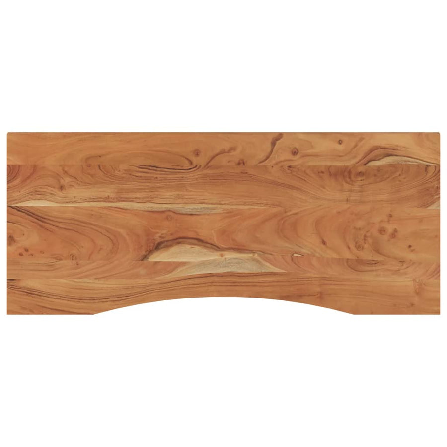 Bureaublad Rechthoekig 110X50X2,5 Cm Massief Acaciahout 110 x 50 x 2.5 cm