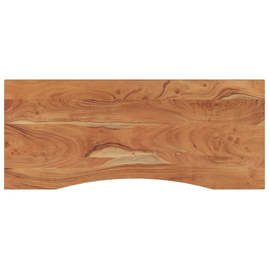 Bureaublad Rechthoekig 120X50X2,5 Cm Massief Acaciahout 120 x 50 x 2.5 cm