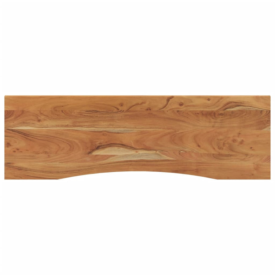 Bureaublad Rechthoekig 140X50X2,5 Cm Massief Acaciahout 140 x 50 x 2.5 cm