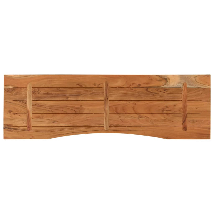 Bureaublad Rechthoekig 140X50X2,5 Cm Massief Acaciahout 140 x 50 x 2.5 cm
