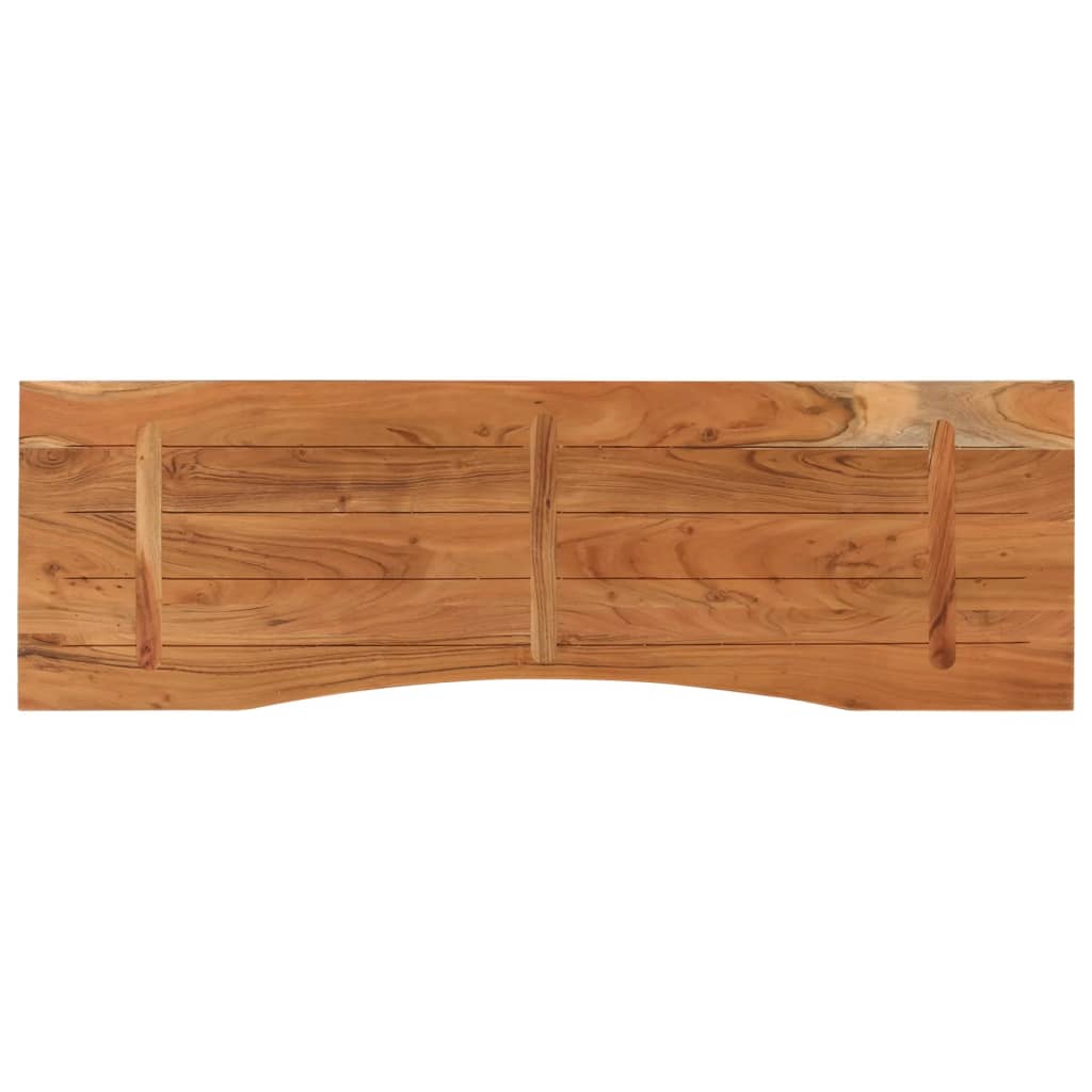 Bureaublad Rechthoekig 160X50X2,5 Cm Massief Acaciahout