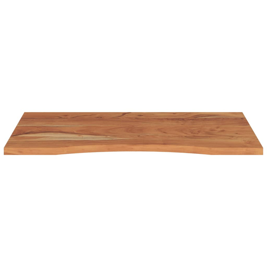 Bureaublad Rechthoekig 80X60X2,5 Cm Massief Acaciahout