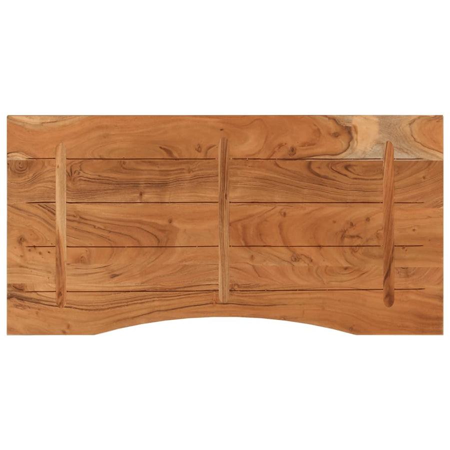 Bureaublad Rechthoekig 110X60X2,5 Cm Massief Acaciahout