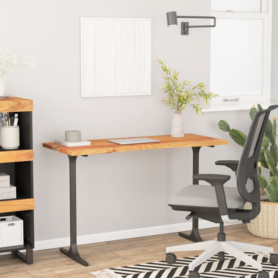 Bureaublad Rechthoekig 120X60X2,5 Cm Massief Acaciahout 120 x 60 x 2.5 cm