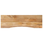 Bureaublad 160x50x2,5 cm massief mangohout