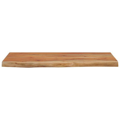 Wandschap Rechthoekig Natuurlijke Rand 60X30X2,5 Cm Acaciahout
