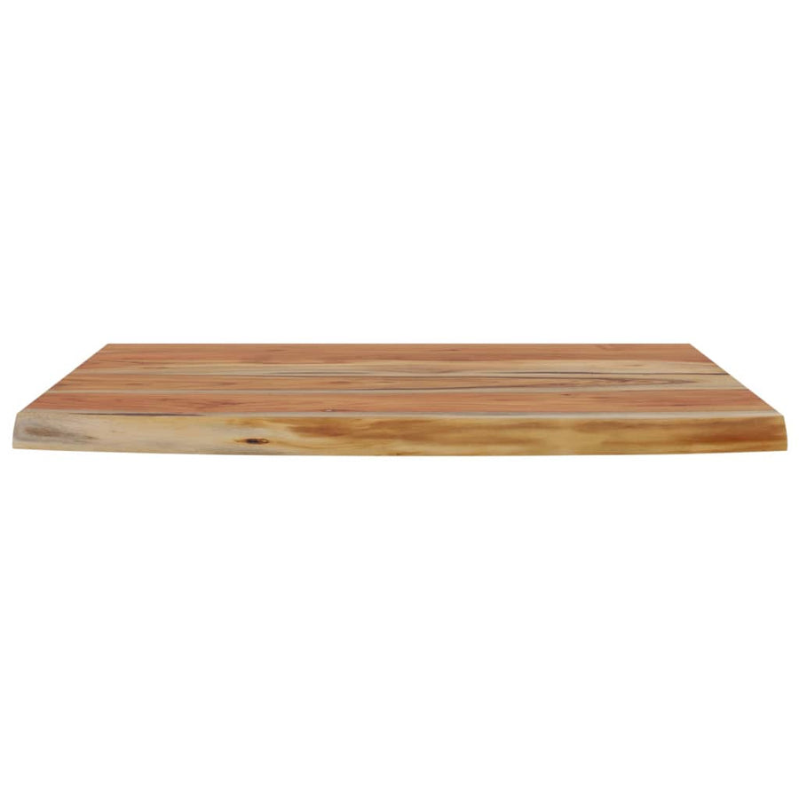 Wandschap Rechthoekig Natuurlijke Rand 60X40X2,5 Cm Acaciahout