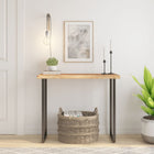 Tafelblad acaciahout 90x40x2,5 cm natuurlijke rand