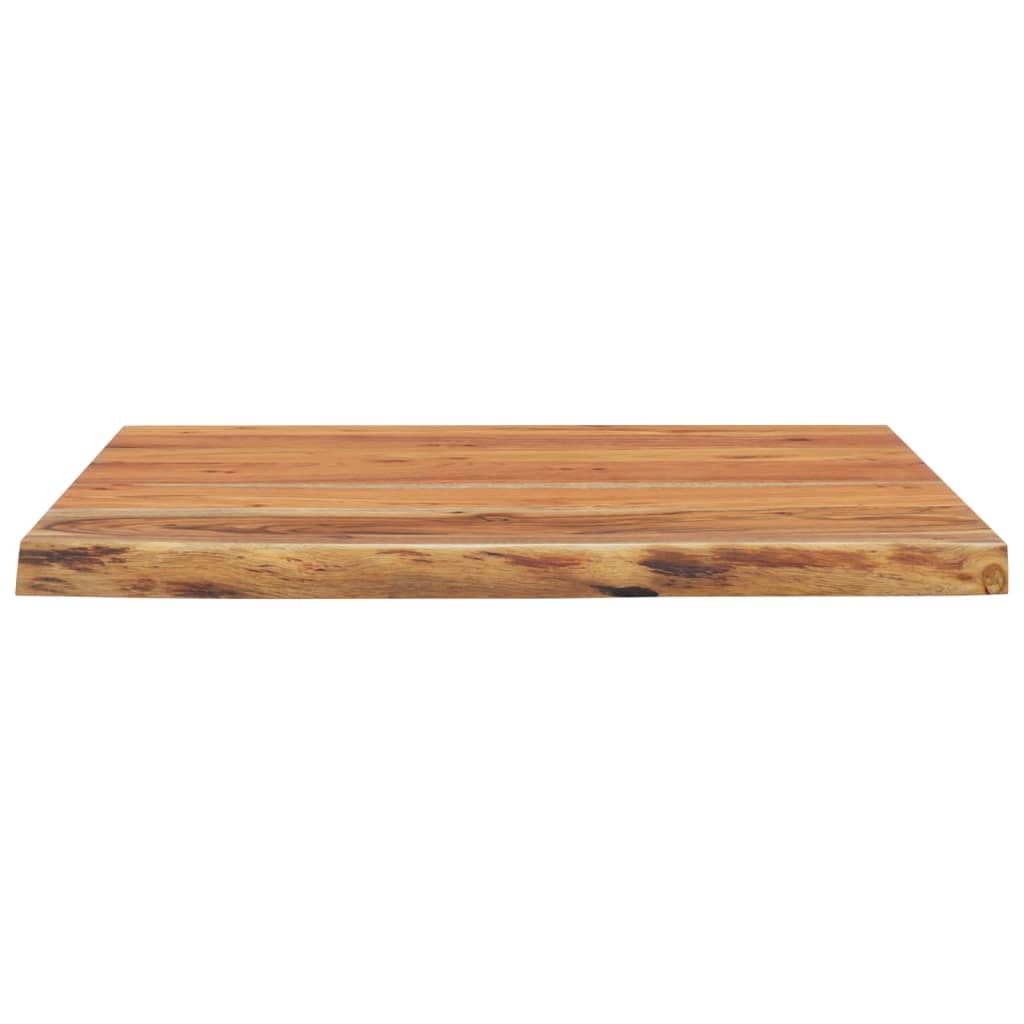 Wastafelblad Vierkant 60X60X2,5 Naturel 60 x 60 x 2.5 cm Massief acaciahout