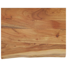 Wandschap Rechthoekig Natuurlijke Rand 40X30X3,8 Cm Acaciahout