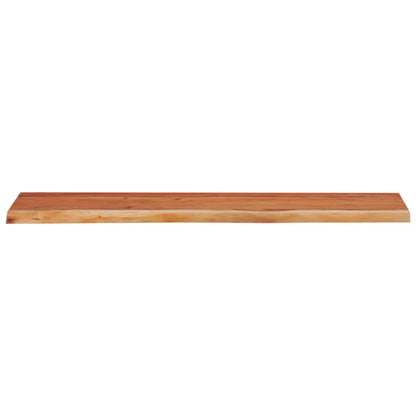 Wandschap Rechthoekig Natuurlijke Rand 110X30X3,8 Cm Acaciahout