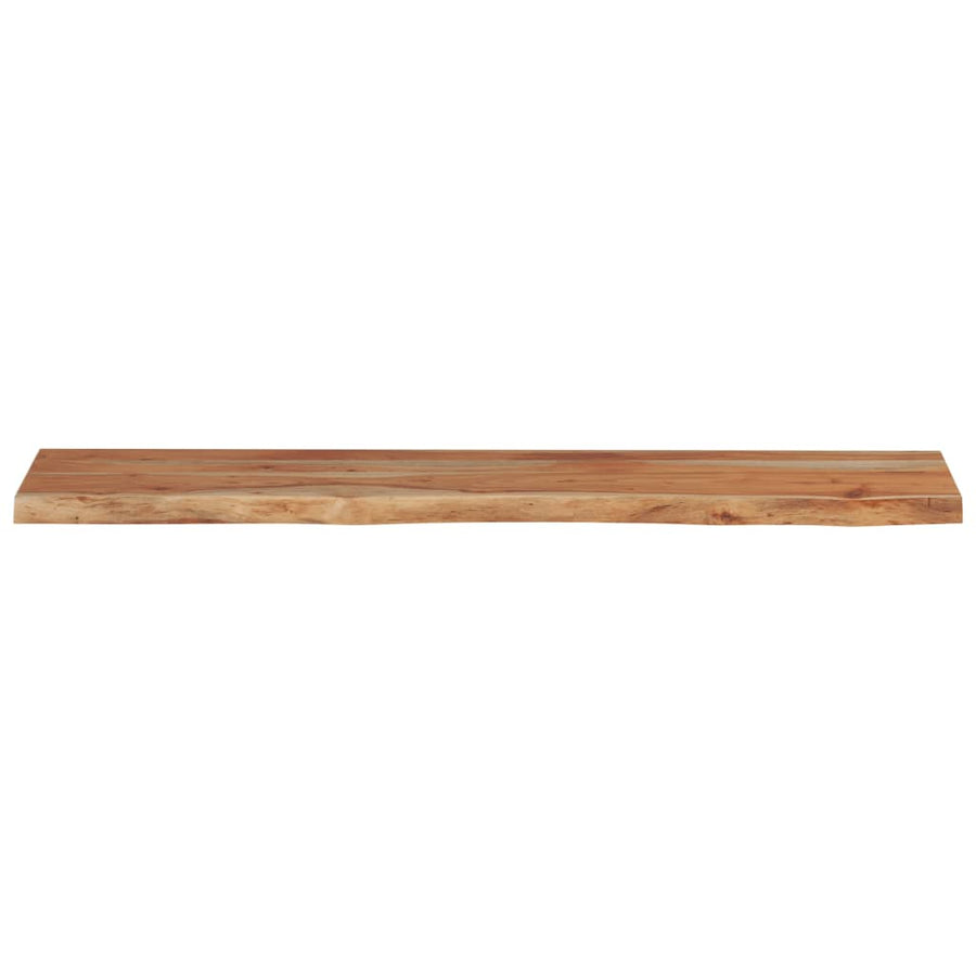 Tafelblad Rechthoekig Natuurlijke Rand 160X30X3,8 Cm Acaciahout