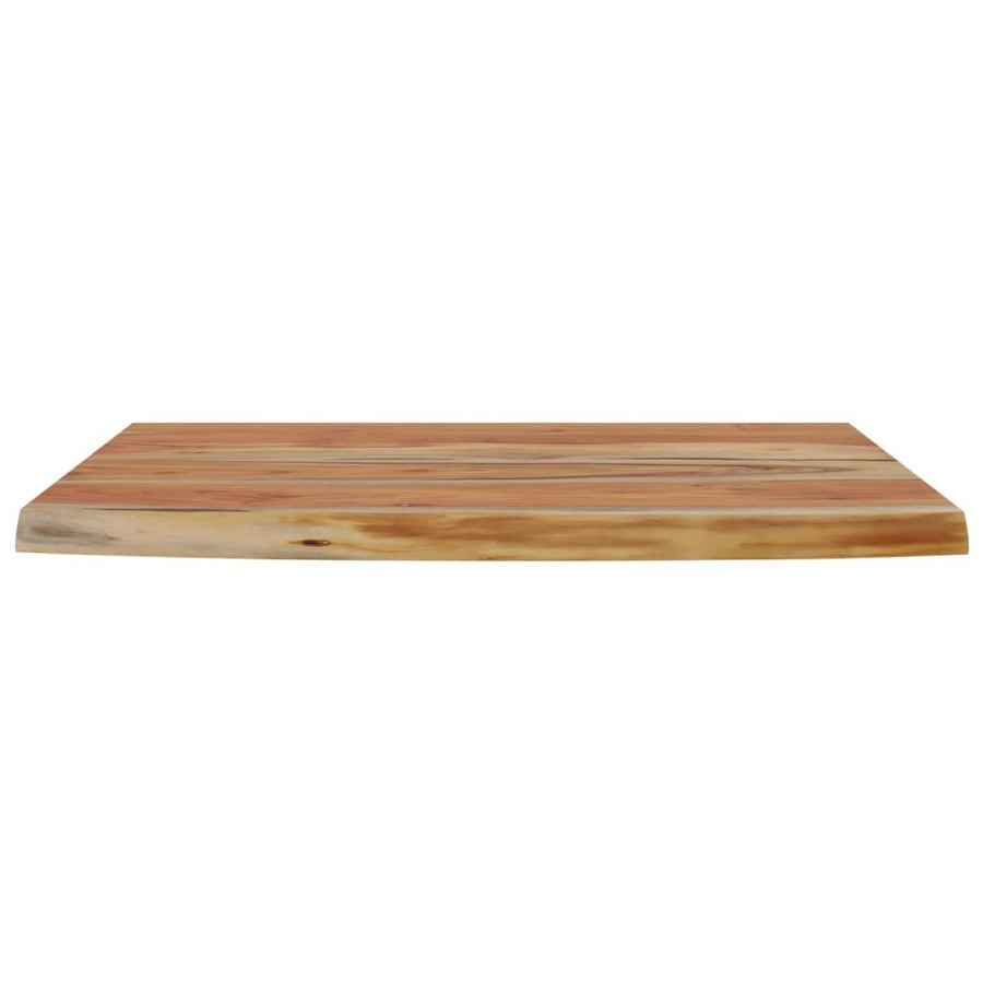 Wandschap Rechthoekig Natuurlijke Rand 60X40X3,8 Cm Acaciahout
