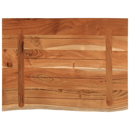 Wastafelblad Rechthoekig 70X60X3,8 Massief Acaciahout
