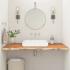 Rectangular washbasin top 100x60x3.8 solid acacia wood