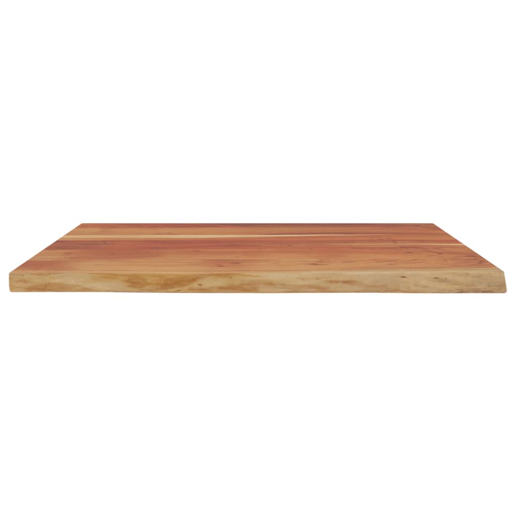 Bureaublad Rechthoekig Natuurlijke Rand 90X80X3,8 Cm Acaciahout