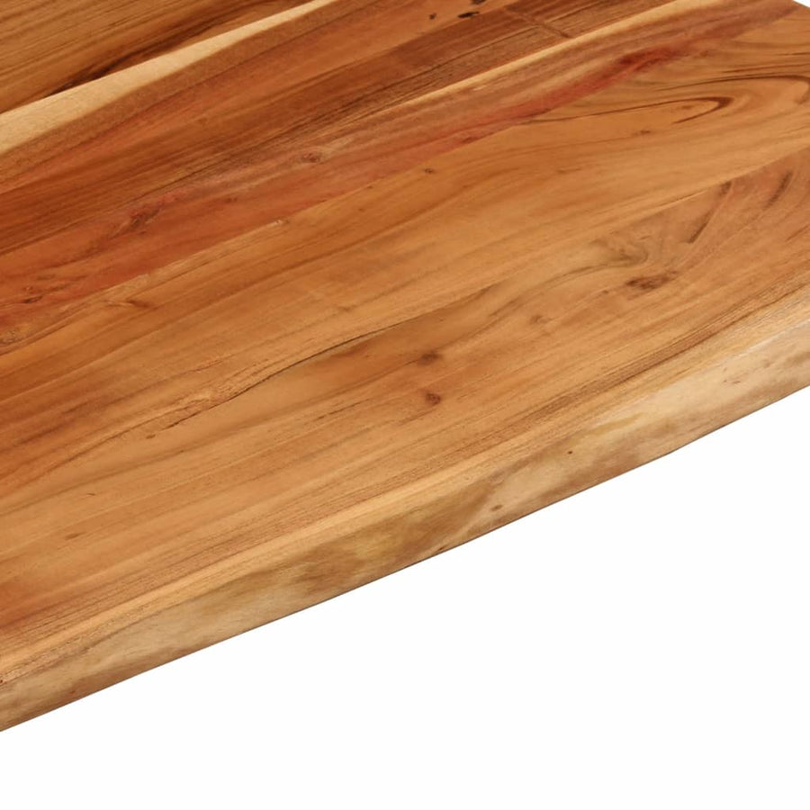 Bureaublad Rechthoek Natuurlijke Rand 110X80X3,8 Cm Acaciahout