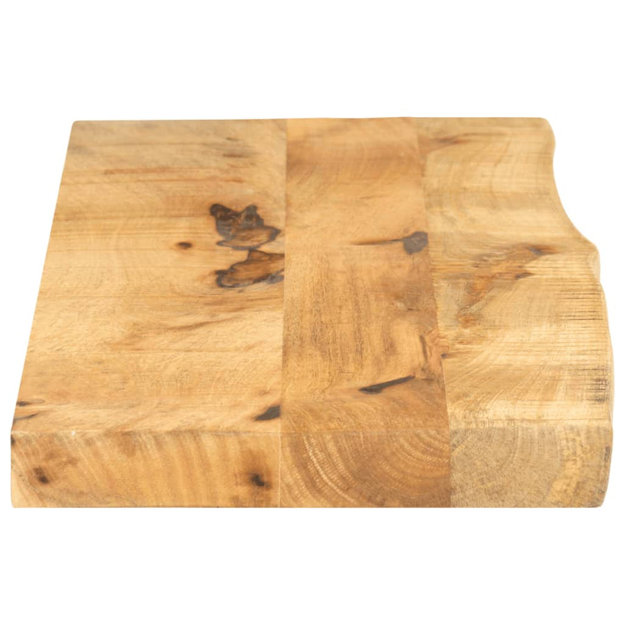 Tafelblad met natuurlijke rand 110x20x2,5 cm massief mangohout