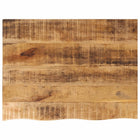 Tafelblad 70x60x2,5 cm massief mangohout natuurlijke rand