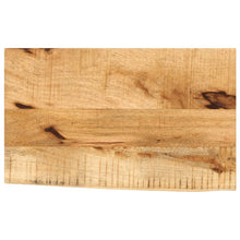 Tafelblad met natuurlijke rand 50x30x3,8 cm massief mangohout