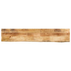 Tabletop with live edge 180x90x3.8 cm solid mango wood