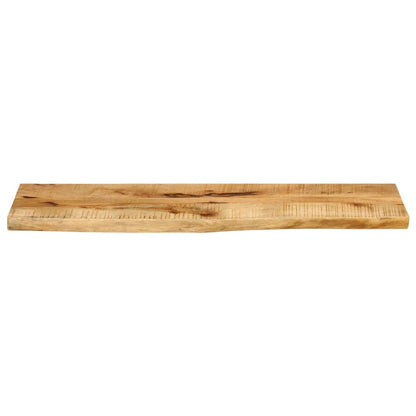 Tafelblad met natuurlijke rand 110x40x3,8 cm massief mangohout