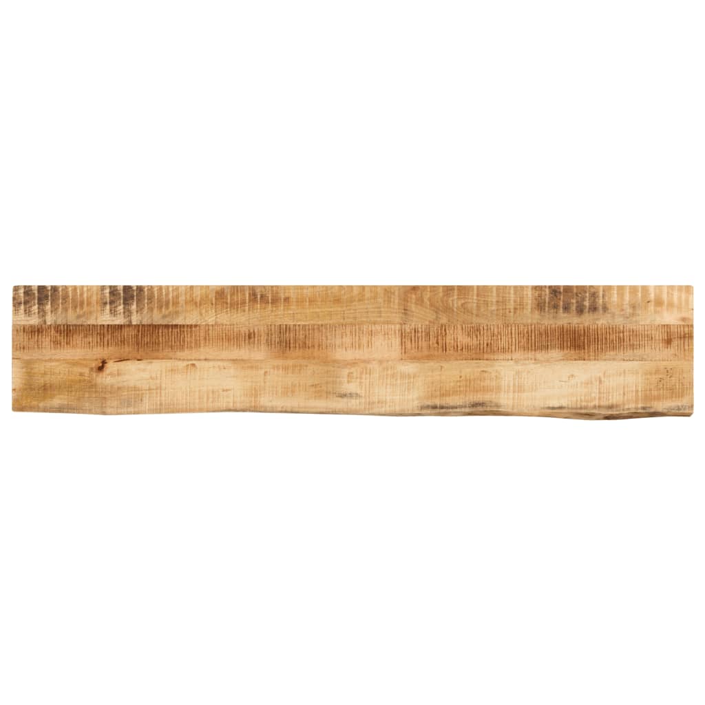 Tafelblad met natuurlijke rand 180x40x3,8 cm massief mangohout