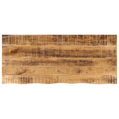 Tafelblad met natuurlijke rand 140x60x3,8 cm massief mangohout