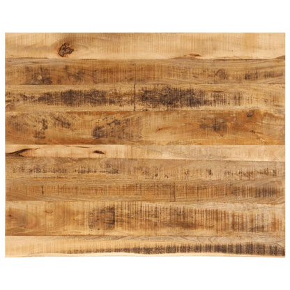 Tafelblad met natuurlijke rand 100x80x3,8 cm massief mangohout