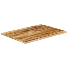 Tafelblad met natuurlijke rand 100x80x3,8 cm massief mangohout