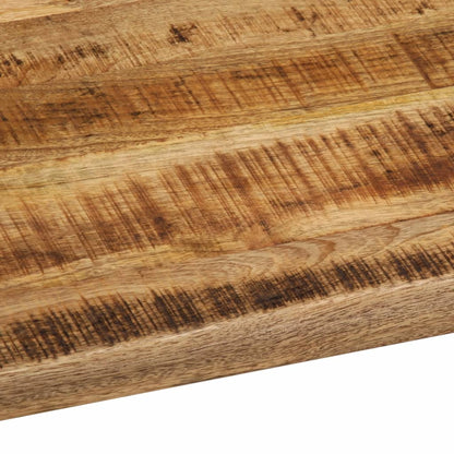 Tafelblad met natuurlijke rand 100x80x3,8 cm massief mangohout