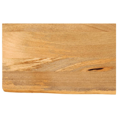 Tafelblad met natuurlijke rand 40x20x3,8 cm massief mangohout