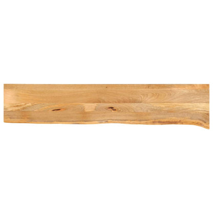 Tafelblad Met Natuurlijke Rand 160X20X3,8 Cm Naturel 160 x 20 x 3.8 cm