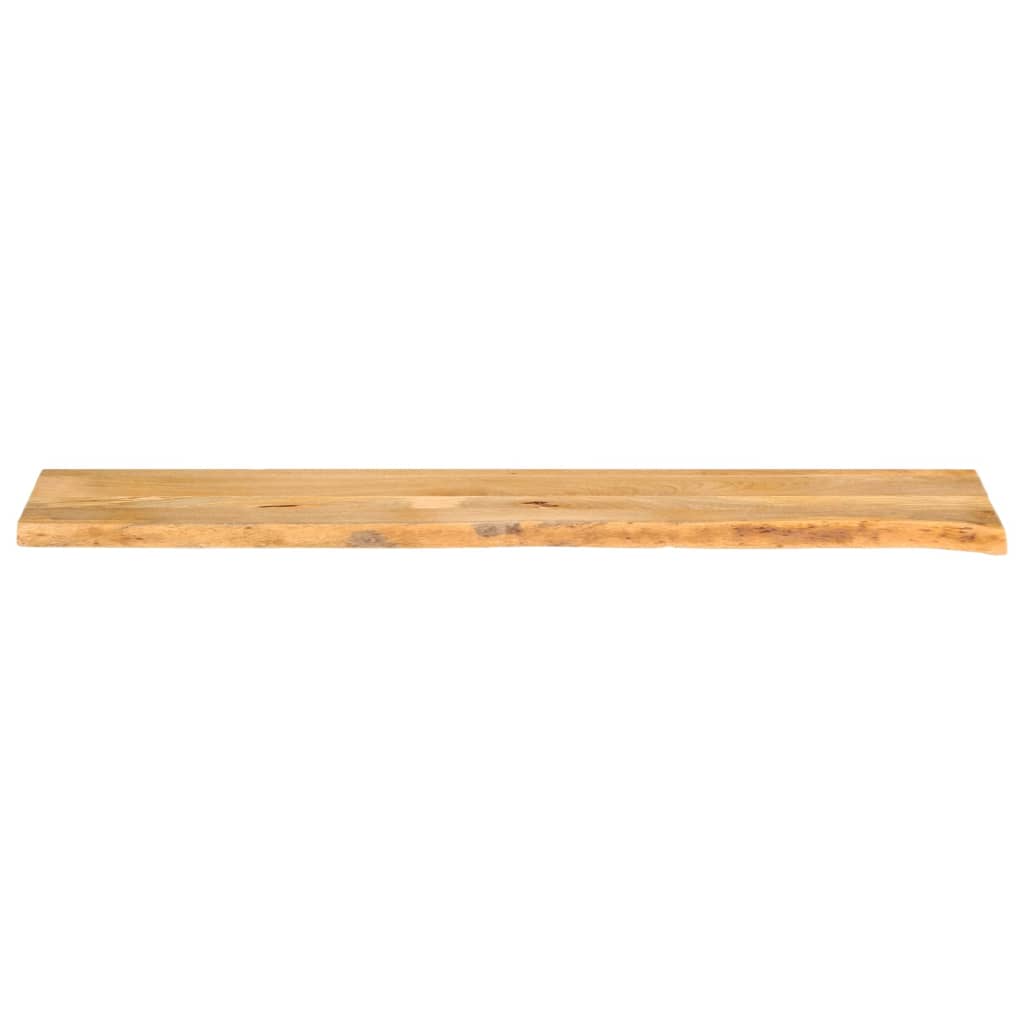 Tafelblad Met Natuurlijke Rand 160X20X3,8 Cm Naturel 160 x 20 x 3.8 cm