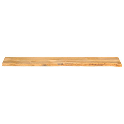 Tafelblad Met Natuurlijke Rand 160X20X3,8 Cm Naturel 160 x 20 x 3.8 cm