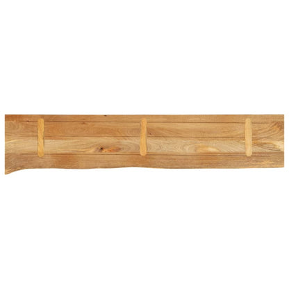 Tafelblad Met Natuurlijke Rand 160X20X3,8 Cm Naturel 160 x 20 x 3.8 cm
