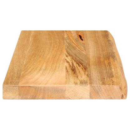 Tafelblad met natuurlijke rand 40x30x3,8 cm massief mangohout