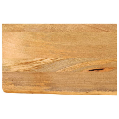 Tafelblad Met Natuurlijke Rand 60X40X3,8 Cm Naturel 60 x 40 x 3.8 cm