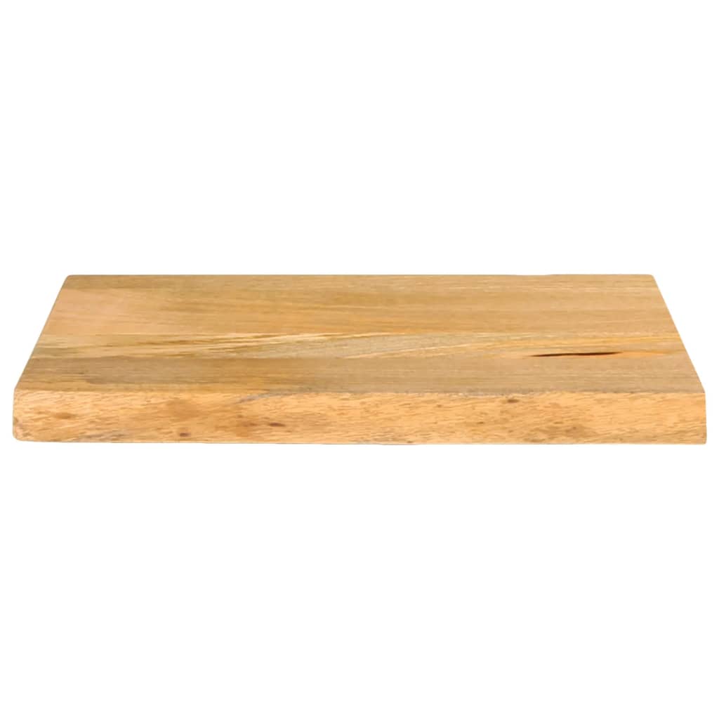 Tafelblad Met Natuurlijke Rand 60X40X3,8 Cm Naturel 60 x 40 x 3.8 cm