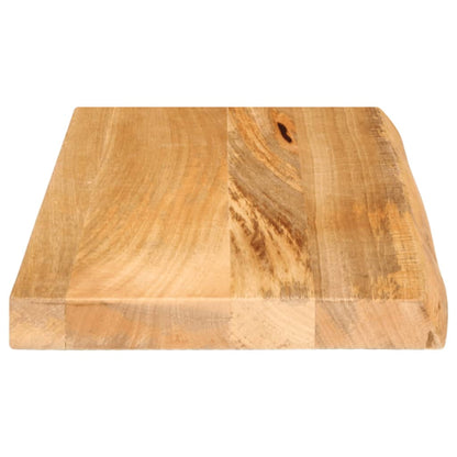 Tafelblad Met Natuurlijke Rand 60X40X3,8 Cm Naturel 60 x 40 x 3.8 cm