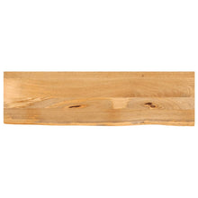 Tafelblad met natuurlijke rand 100x40x3,8 cm massief mangohout