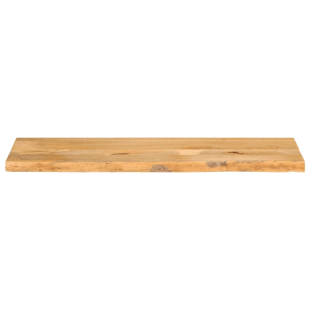 Tafelblad met natuurlijke rand 110x40x3,8 cm massief mangohout