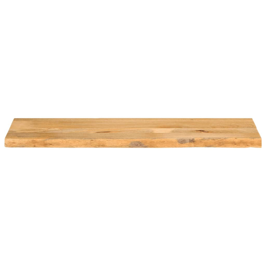 Tafelblad met natuurlijke rand 110x40x3,8 cm massief mangohout
