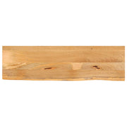 Tafelblad 120x40x3,8 cm massief mangohout natuurlijke rand