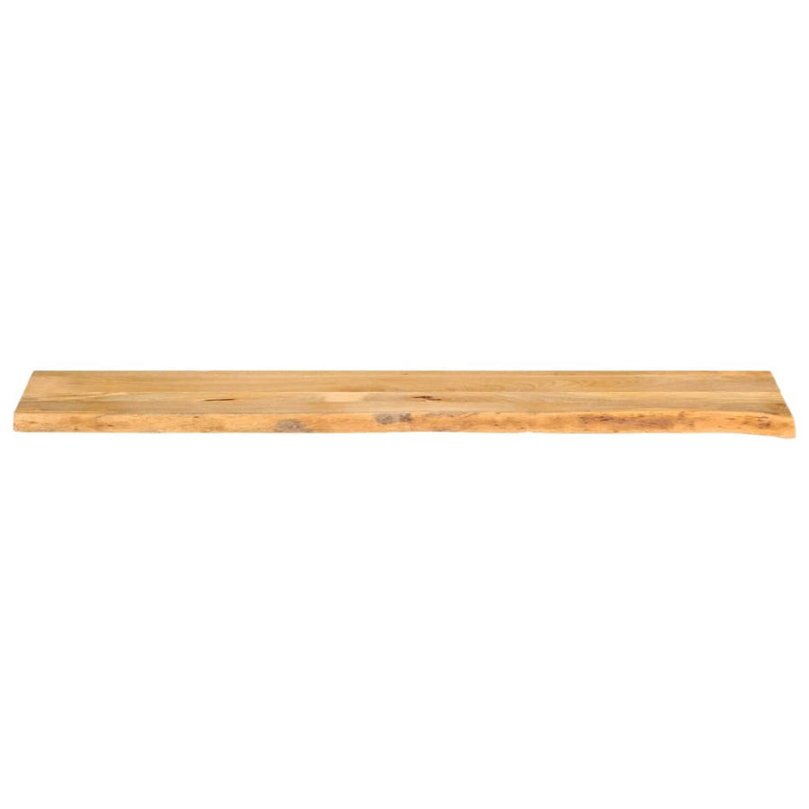 Tafelblad Met Natuurlijke Rand 160X40X3,8 Cm Naturel 160 x 40 x 3.8 cm