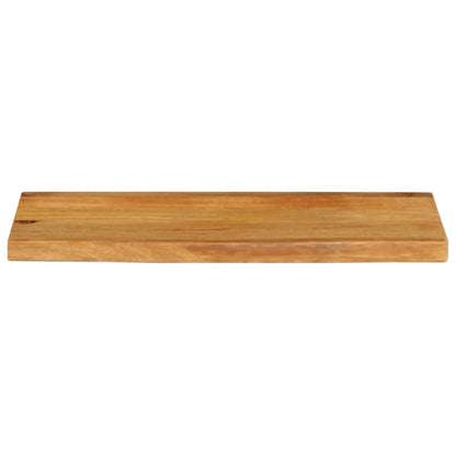 Tafelblad met natuurlijke rand 70x20x2,5 cm massief mangohout